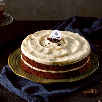 [CHEF SAM] 白色芭娜娜6吋 l 經典香蕉卡士達蛋糕 l 生日蛋糕推薦