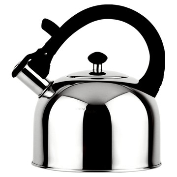 ZEBRA 斑馬牌 304不銹鋼 IMAGE 形象笛音壺  3.5L  黑色  1個