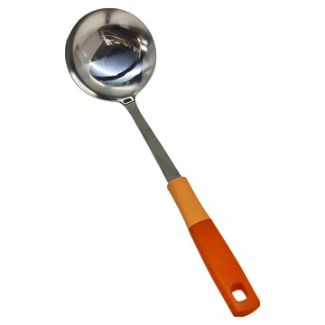 KAI 貝印 House 不鏽鋼廚用勺 大 橘 30.5*8.7*5.8  1支