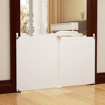 防貓門欄寵物圍欄擋板陽臺養貓狗隔斷柵欄隔離門防護網攔貓咪神器 d8053