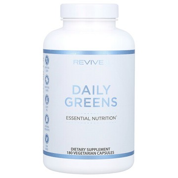 Revive, Daily Greens，180 粒素食膠囊
