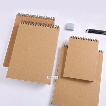 A5幼兒園素描本馬克筆本簡約學生用8K硬面手繪畫圖本美術A4速寫本【益三和】可開發票