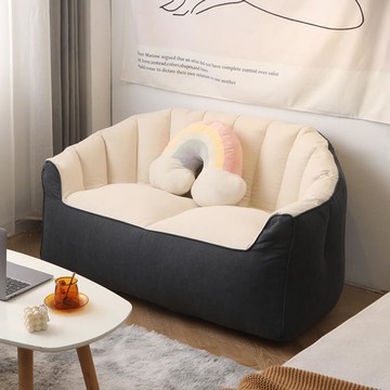 懶人沙發榻榻米單人宿舍網紅ins風臥室陽台小型出租屋雙人小沙發 雙11全館免運