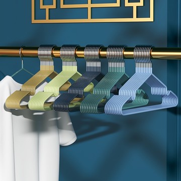 【現貨】大號浸塑衣架 🛒宿舍家用衣服架衣撐 干濕兩用 兒童晾衣架 不鏽鋼防滑衣架 曬衣架 掛衣架 晾衣架 浸塑衣