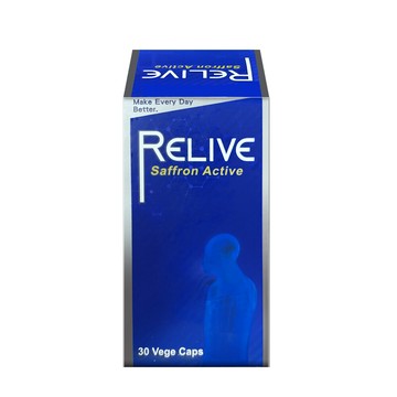 relive西班牙藏紅花護緊神方 (30顆/瓶)