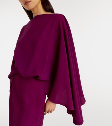 Taller Marmo Eolia crêpe cady maxi dress