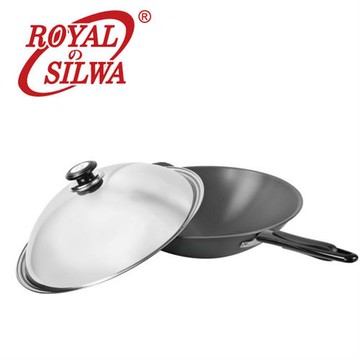 皇家西華超硬陽極單柄炒鍋32cm