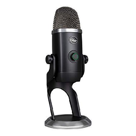 Blue Yeti x Professional Condenser USB Microphone with High-Res Metering, LED Lighting ＆ Blue Vo!Ce Effects for Gaming, Streaming ＆ Podcasting On PC