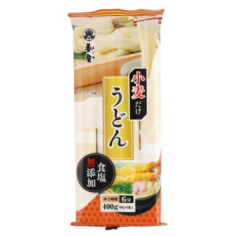 善屋　小麦だけうどん　400g●