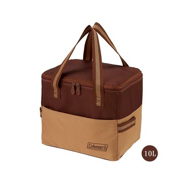 【露營趣】新店桃園 Coleman CM-38948 核桃黃保冷袋 10L 冰桶 行動冰箱 保溫袋 保冰袋 野餐袋 便當袋 軟式冰箱 露營