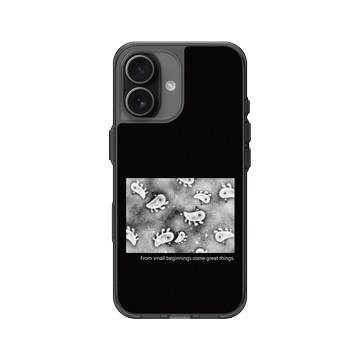 iPhone 17 Clear (相機按鈕) 酷墨灰 - 怪奇事物所 Incrediville - 所長細胞群_黑