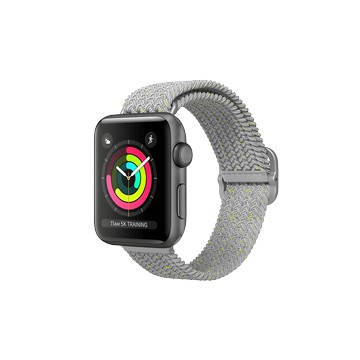Apple Watch Series 1 (42mm) Apple Watch 專用編織錶帶 石灰色