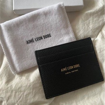23ss字母卡包錢包 ALD Letter Leather Cardholder Wallet
