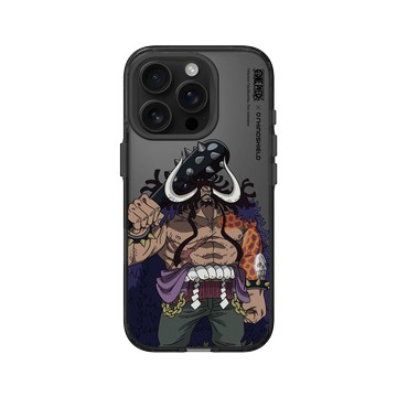 iPhone 16 Pro Clear (相機按鈕) 酷墨灰 - 航海王 One Piece - 角色系列-凱多