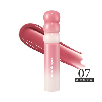 colorgram可麗格朗 糖葫蘆果汁牛奶水光唇釉-07水潤無花果