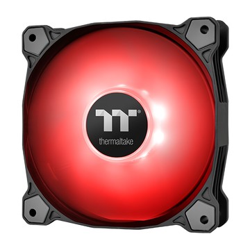 thermaltake 曜越 Pure A12 LED散熱風扇 高效散熱 炫酷燈光 PWM智能溫控  CL-F109-PL12RE-A  紅色  1個