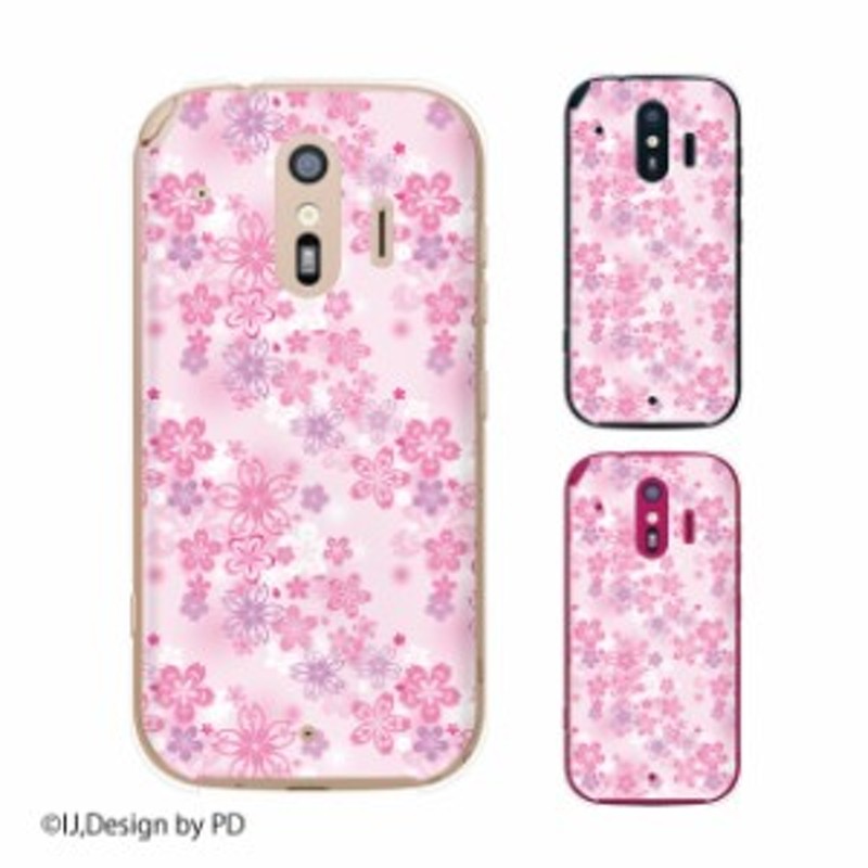 Docomo らくらくスマートフォン Me F 01l スマホ ケース カバー F01lケース F01lカバー 花柄6 ピンク サクラ 通販 Lineポイント最大1 0 Get Lineショッピング