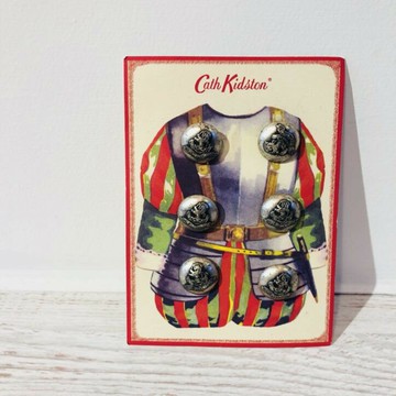 手作森林 日本Cath Kidston 金屬釦子 6入
