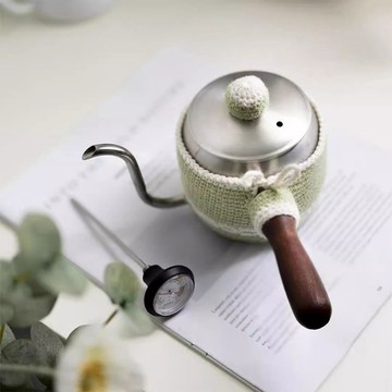 🔥桃園出貨🔥戶外露營手衝咖啡壺日式304不鏽鋼木柄燒水壺便攜式復古迷你茶壺