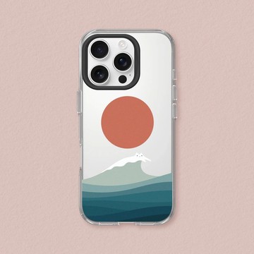 Clear透明防摔手機殼∣ilovedoodle系列/暴風雨前的貓 for iPhone