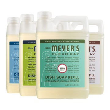 Mrs.Meyers梅耶夫人 香氛洗碗精補充瓶系列 1420ml