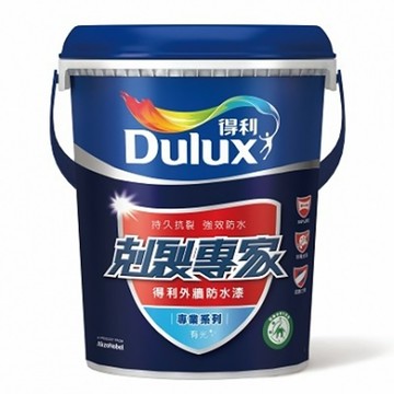 得利 剋裂專家外牆防水漆 鐵灰 1G