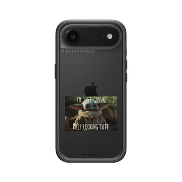 iPhone Air Mod NX -邊框背蓋組合 (相機按鈕) 黑 - Star Wars - The Mandalorian - 可愛古古