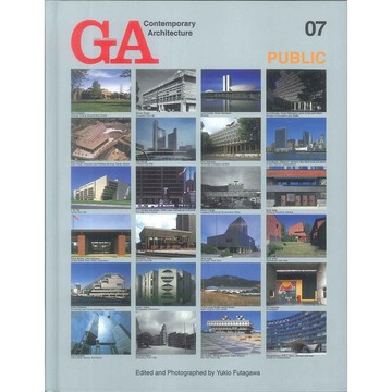 GA Contemporary Architecture 07: Public -9784871405775 絕版日文英文設計書 [建築人設計人的店-上博圖書]