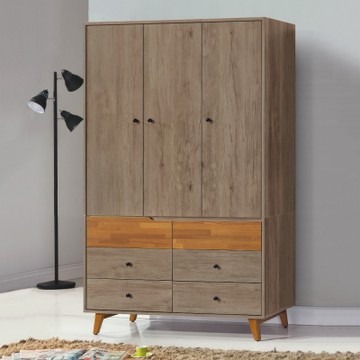 MUNA家居   艾倫4X7尺衣櫃(661)   121X53X194cm