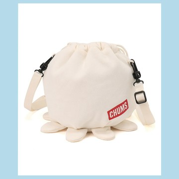 CHUMS Jellyfish Mini Bag造型肩背包 灰白色 CH604054W022