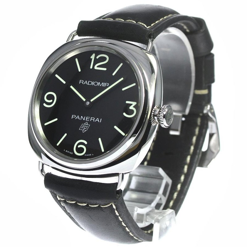 パネライ PANERAI PAM00753 ラジオミール 3デイス アッチャイオ 手巻き メンズ _764932 | LINEショッピング