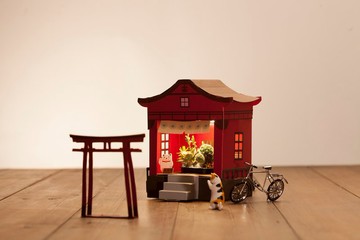 Paper Garden LED迷你植物燈-祈福神社