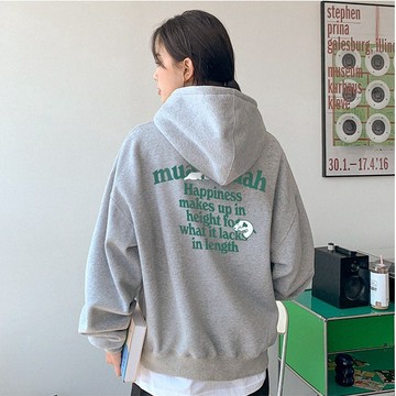 【台現】Muahmuah 帽t 2021新款 大學T 刷毛 連帽踢 韓國代購 韓妞必備