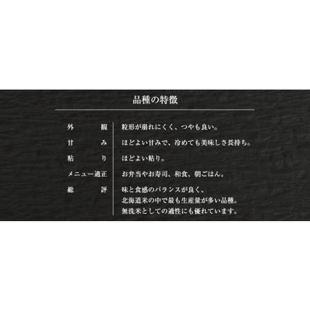 ふるさと納税 うりゅう米「ななつぼし（無洗米）」5kg 偶数月定期便！　計6回お届け 北海道雨竜町