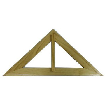 【文具通】YY045 45度等腰木三角板42x59x42 A2040023【APP滿額下單4%點數(單一帳號最高1000點)】7/31止