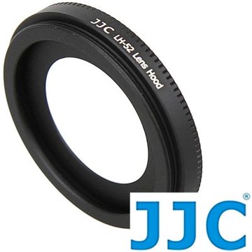 JJC Canon副廠相容佳能原廠ES-52遮光罩LH-52(金屬,可接52mm濾鏡)適EF 40mm f2.8和EF-s 24mm f/2.8 STM 1:2.8