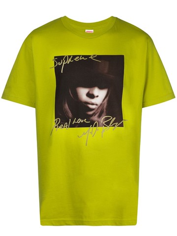 Supreme - Mary J. Blige crew neck T-shirt - men - Cotton - M - Green