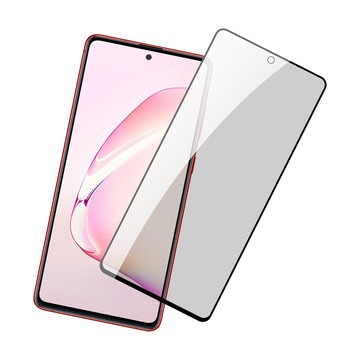 Samsung 超值3入組  Galaxy Note10lite保護貼 滿版 黑色 防窺 9H鋼化玻璃膜   Note 10 lite 保護貼 玻璃保護貼 手機保護貼