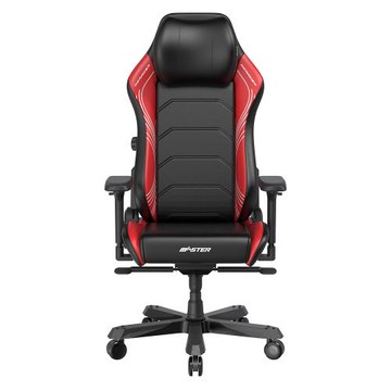 DXRACER MASTER大師 電競賽車椅 (黑紅色/皮面)