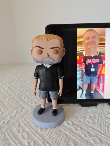 【客製化3D人像公仔】訂製手工Funko Pop男生朋友老公生日禮物