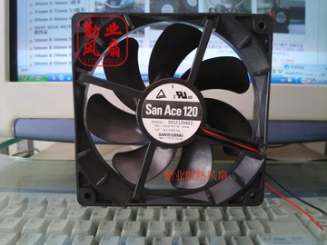 三洋SANYO 12025 12CM靜音風扇 12V 0.39A 9S1212H403 大風量