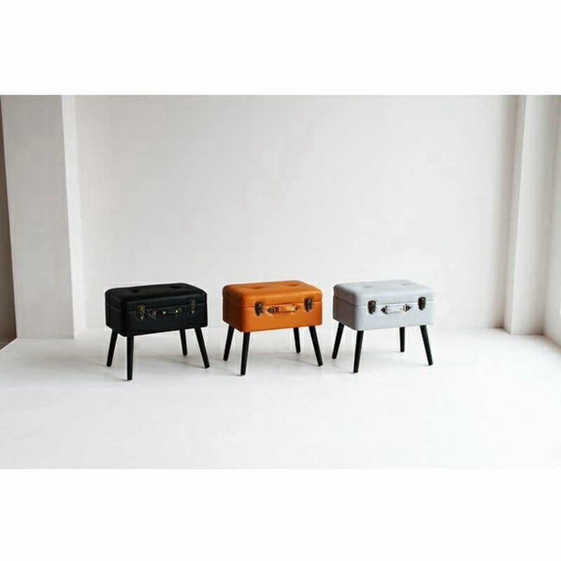 トランク型 収納スツール チェア レザー 玄関チェア 腰掛け スツール おしゃれ 北欧 モダン ヴィンテージ 高級感 合成皮革 トランク 鍵付 通販 Lineポイント最大get Lineショッピング