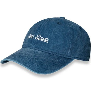 BEN DAVIS BDW-8716-68 COTTON LONG BRIM CAP 老帽 / 棒球帽 (水洗藍色)