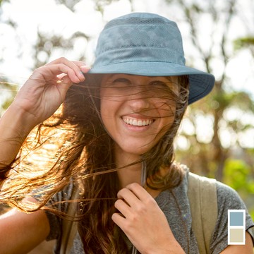 【美國Sunday Afternoons】抗UV 防潑透氣圓筒帽 Solar Bucket