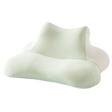 西格傢飾 雲朵冰絲趴趴枕/抬腿枕  60 x 40 x 10~23cm  抹茶綠