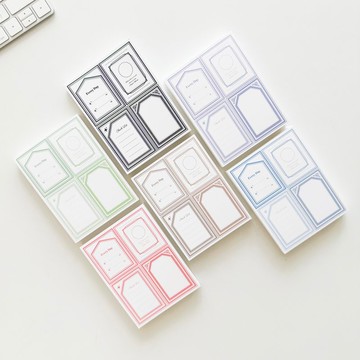 Everyday label 手帳本便箋紙