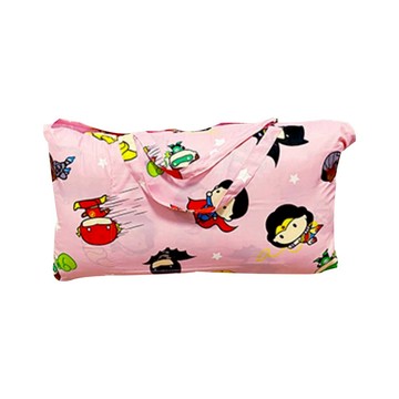 戀家小舖 兒童睡袋 DC正義聯盟 Q版超級英雄 粉色  120 x 150 cm