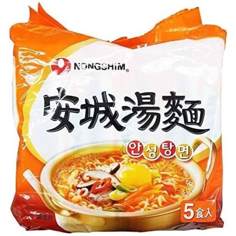 農心 安城湯麺（アンソンタンメン） 1パック（125g×5袋入り）