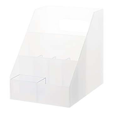 JOEKI 磨砂抽屜式桌面收納系列  半透明色  1個