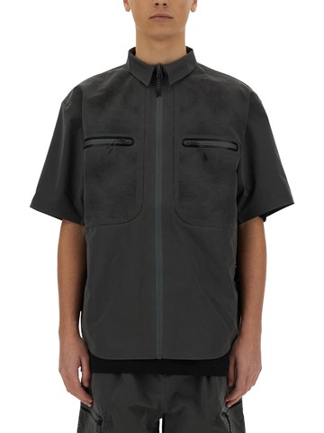 alpha industries laser cut short sleeve shirt